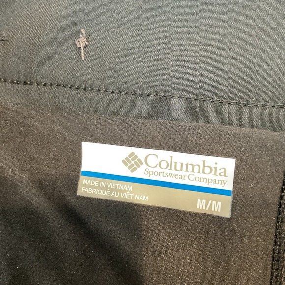 Columbia Skort Womens M Black Pull On Zipper Front Pockets A-Line Golf Tennis - Picture 7 of 12